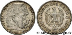 ALLEMAGNE 5 Reichsmark Maréchal Paul von Hindenburg 1936 Berlin