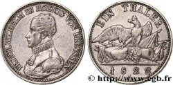GERMANY - PRUSSIA 1 Thaler Frédéric-Guillaume III 1822 Berlin