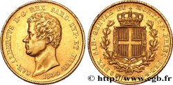 ITALY - KINGDOM OF SARDINIA 20 Lire Charles-Albert 1834 Turin