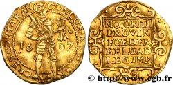 NETHERLANDS - UNITED PROVINCES - UTRECHT Ducat d or au chevalier 1607 Utrecht AU