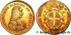 MALTA - FRANCISCO XIMENEZ DE TEXADA 20 Scudi 1774 La Valette AU
