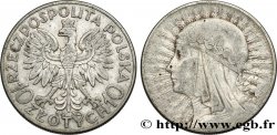 POLAND 10 Zlotych reine Jadwiga 1932 Varsovie