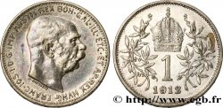 AUTRICHE 1 Corona François-Joseph Ier  1912  TTB+