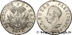 HAITI - REPUBLIC 50 Centimes Jean-Pierre Boyer an 29 1832  MS