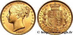 AUSTRALIE - VICTORIA 1 Souverain type écu couronné 1884 Sydney AU/MS