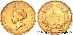 ÉTATS-UNIS D AMÉRIQUE 1 Dollar ”Indian Princess” 1855 Philadelphie XF