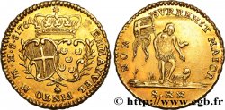 MALTE - ORDRE DE MALTE - EMMANUEL PINTO 20 Scudi 1764 La Valette AU/AU