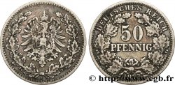 DEUTSCHLAND 50 Pfennig Empire aigle impérial 1877 Berlin