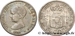 SPAIN 50 Centimos Alphonse XIII buste bébé (1889) 1889 Madrid
