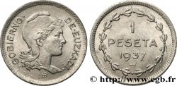 ESPAGNE - PAYS BASQUE 1 Peseta Gouvernement d’Euskadi 1937 Bruxelles