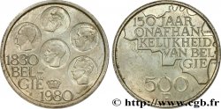 BELGIQUE 500 Francs légende flamande 150e anniversaire de l’indépendance 1980 Bruxelles