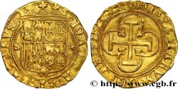 SPAIN - KINGDOM OF SPAIN - JOANNA AND CHARLES Escudo n.d. Séville AU