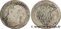 DEUTSCHLAND - PREUßEN 1/3 de Thaler 1770 Brandebourg - B