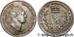 ESSEQUIBO ET DÉMÉRARA 1/4 Guilder Guillaume IV 1835  TTB