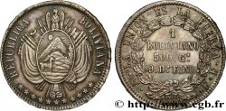 BOLIVIA 1 Boliviano 1868 Potosi