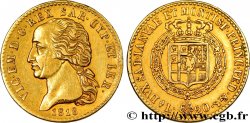 ITALIE - ROYAUME DE SARDAIGNE - VICTOR-EMMANUEL Ier 20 Lire 1818 Turin AU