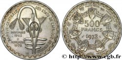 ÉTATS DE L AFRIQUE DE L OUEST (BCEAO) 500 Francs BCEAO 1972 Paris