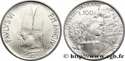 VATICANO Y ESTADOS PONTIFICIOS 100 Lire Paul VI an IV 1966 Rome