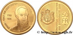 LIECHTENSTEIN 50 Franken Proof 200e anniversaire de la souveraineté 2006