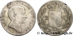DEUTSCHLAND - BADEN 2 Gulden Louis Ier 1822 Karlsruhe