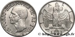 ITALIA 1 Lire Victor-Emmanuel III an XVIII / aigle et faisceau 1939 Rome - R