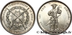SWITZERLAND - CANTON OF BERN 5 Franken 1857  MS