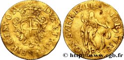 LIGURIE - RÉPUBLIQUE DE GÊNES - ANONYMES Zecchino ou sequin 1738 Gênes VF