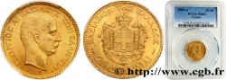 GRECIA 20 Drachmes Georges Ier 1884 Paris