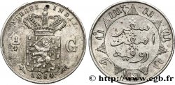 NETHERLANDS INDIES 1/4 Gulden 1854 Utrecht