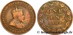 CANADA 1 Cent Edouard VII 1909