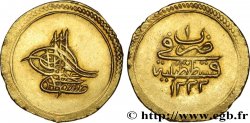 TURQUIE Altin Mustafa IV AH 1222, an 1 1807 Constantinople