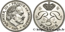 MONACO 5 Francs Rainier III 1971 Paris