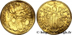 ITALIE - ÉTATS DU PAPE - BENOÎT XIV (Prospero Lambertini) Zecchino (Sequin) en or 1755 Rome