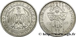 ALLEMAGNE 3 Reichsmark 1000e anniversaire de la fondation de Meissen 1929 