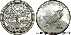 ISOLE MARSHALL 50 Dollars avion Mirage 2000C Proof 1995