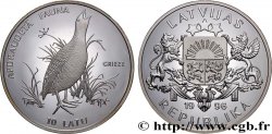 LETTONIE 10 Latu Grive 1996 Riga