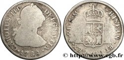 MEXIQUE 2 Reales Charles III 1788 Mexico