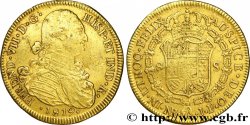 COLOMBIE 8 Escudos Ferdinand VII 1819 Nuevo Reinado TTB