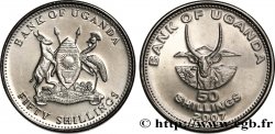 UGANDA 50 Shillings emblème / antilope 2007