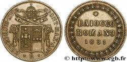 VATIKANSTAAT UND KIRCHENSTAAT 1 Baiocco Grégoire XVI an I 1831 Rome