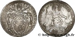VATICAN ET ÉTATS PONTIFICAUX 1 Scudo Pie VI an VI 1780 Rome TTB/TB+
