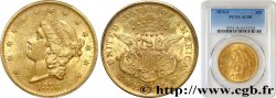 ÉTATS-UNIS D AMÉRIQUE 20 Dollars  Liberty  1876 San Francisco AU58 PCGS