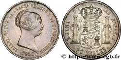 ESPAGNE 20 Reales Isabelle II 1850 Madrid TTB/TTB+