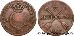 SVEZIA 1/2 Skilling Charles XIV 1829