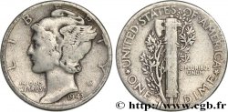STATI UNITI D AMERICA 1 Dime Mercury 1943 Philadelphie