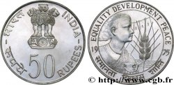 INDIA 50 Proof Roupies FAO 1975