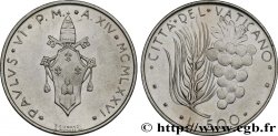 VATICAN ET ÉTATS PONTIFICAUX 500 Lire au nom de Paul VI an XIV 1976 Rome