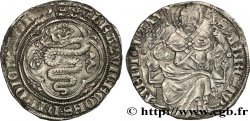 ITALY - DUCHY OF MILAN - GIAN GALEAZZO VISCONTI Gros (Grosso) n.d. Milan