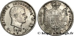ITALIE - ROYAUME D ITALIE - NAPOLÉON Ier 5 Lire 1813 Bologne TB
