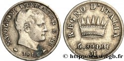 ITALIE - ROYAUME D ITALIE - NAPOLÉON Ier 5 Soldi 1811 Milan - M
